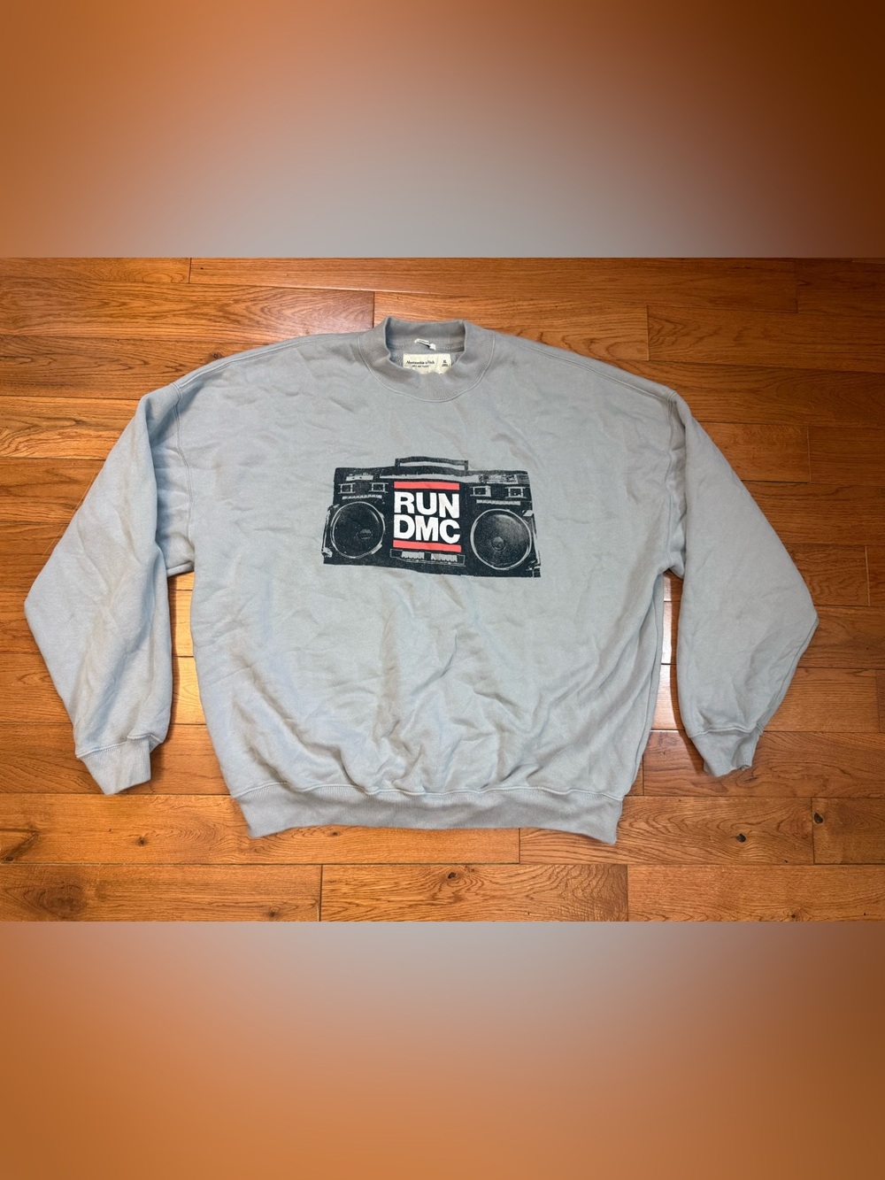 Abercrombie & Fitch Run DMC Oversized Unisex Sweatshirt 90s
